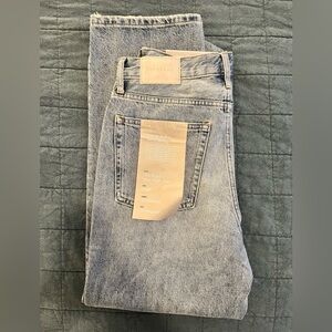Everlane High Waisted Vintage Light Wash Denim
